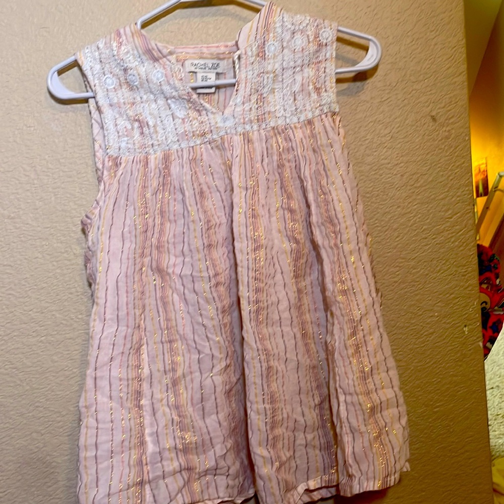 Girly summer tank top